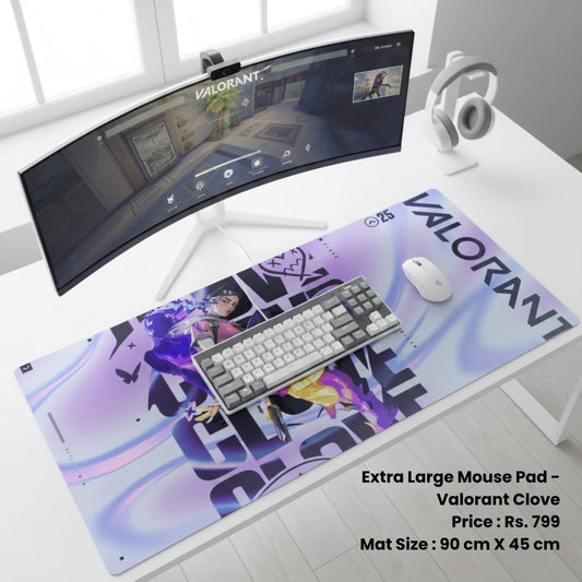 Valorant Clove Extra Large Mouse Pad