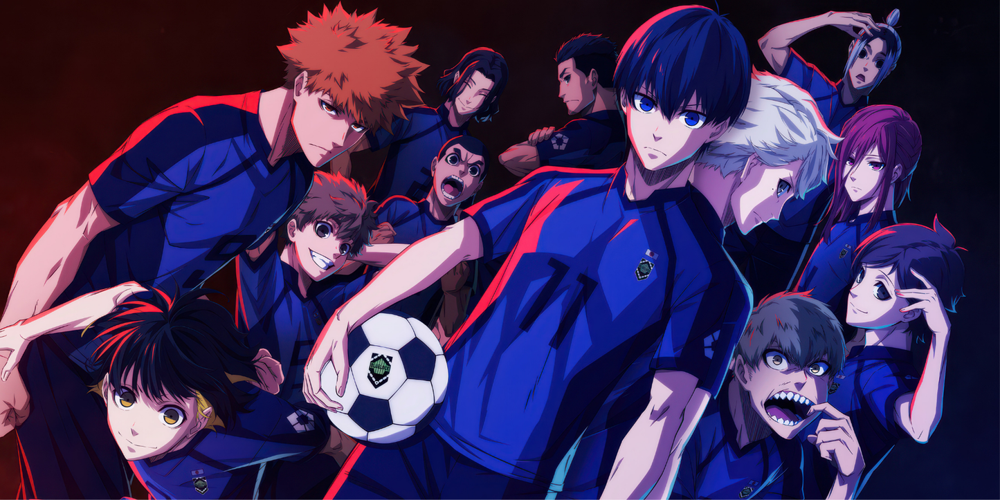 Extra Large Mouse Pad - Blue Lock Team