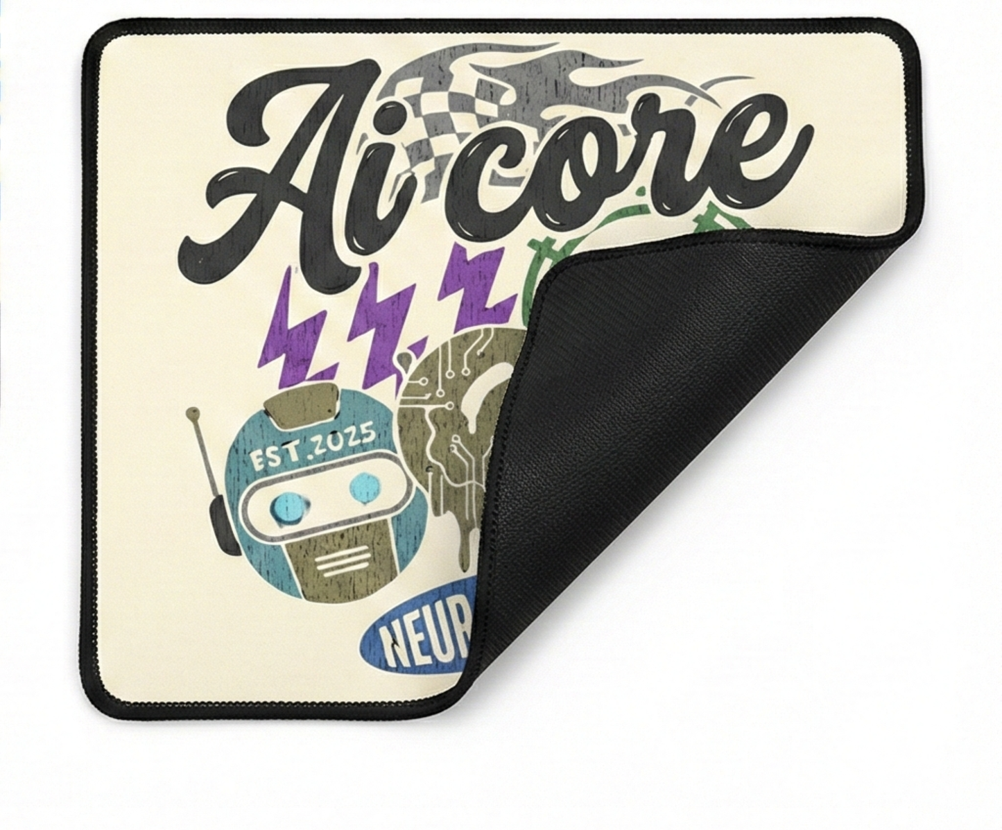 NIT SIKKIM - OFF WHITE CORE - PREMIUM MOUSEPADS