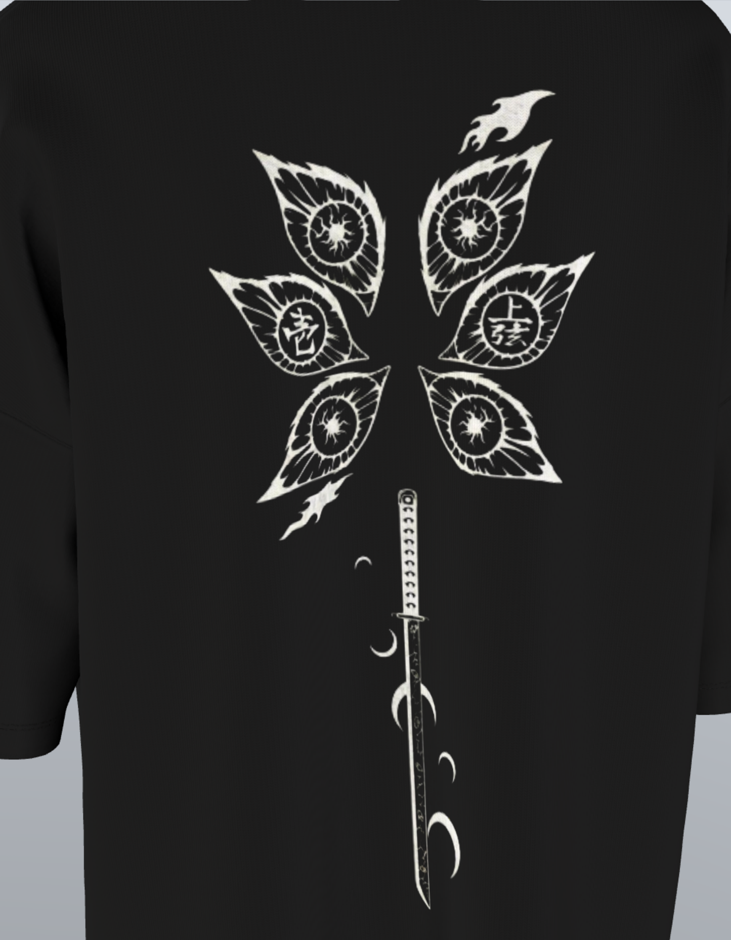 Oversized Anime T-Shirt Level 1: Demon Slayer The Demon Sword