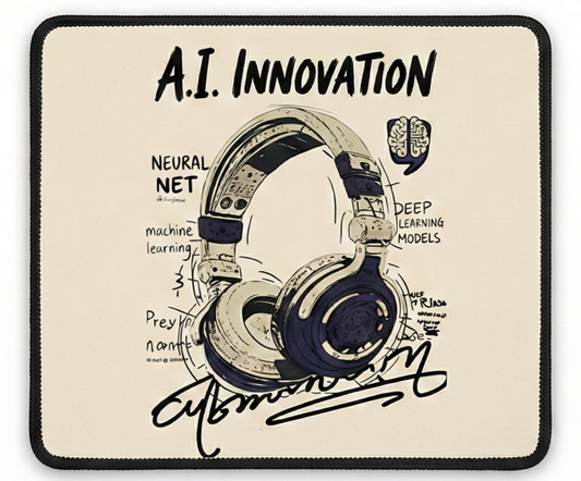 NIT SIKKIM - BEIGE AI INNOVATION - PREMIUM MOUSEPADS