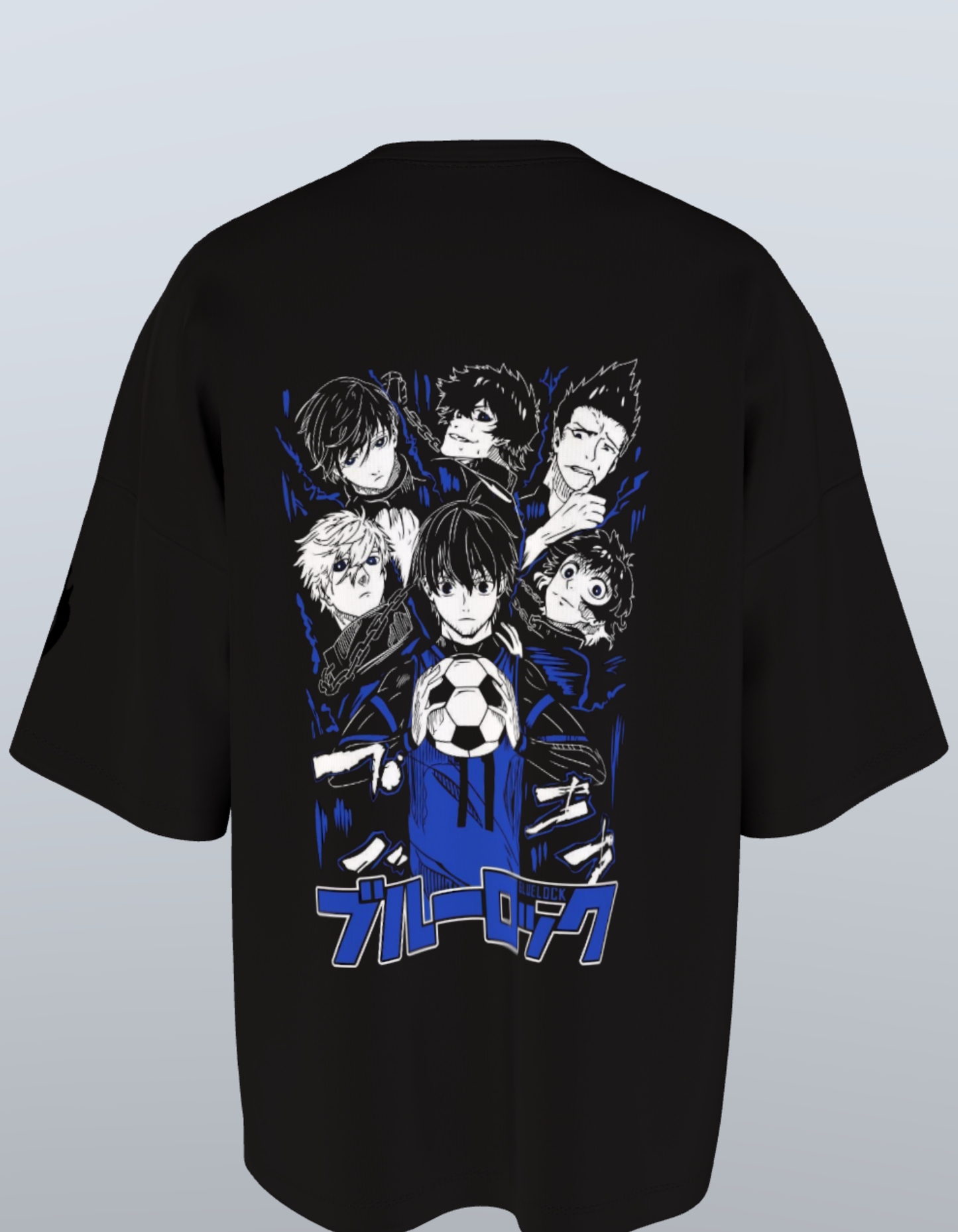 Oversized Anime T-Shirt Level 1: Blue Lock "Team Z"