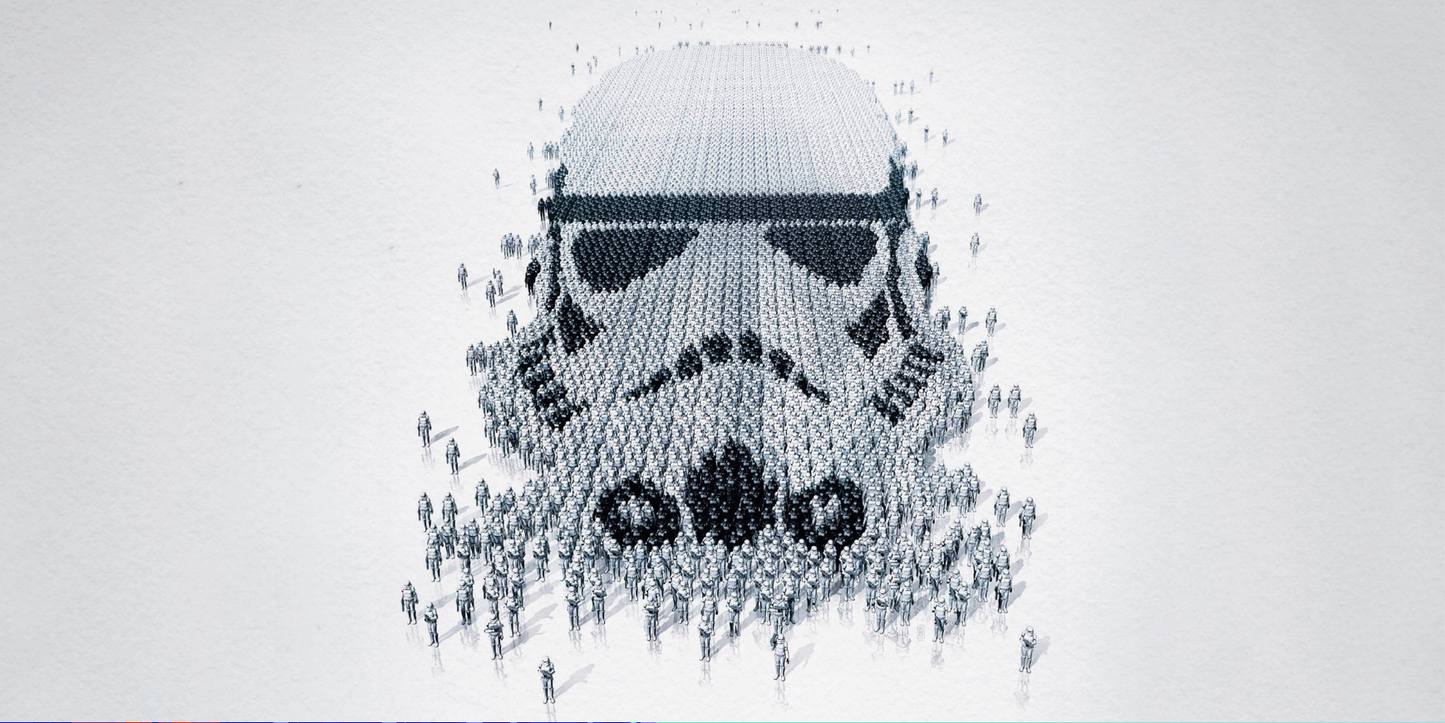 Extra Large Mouse Pad - Star Wars Stormtrooper Army