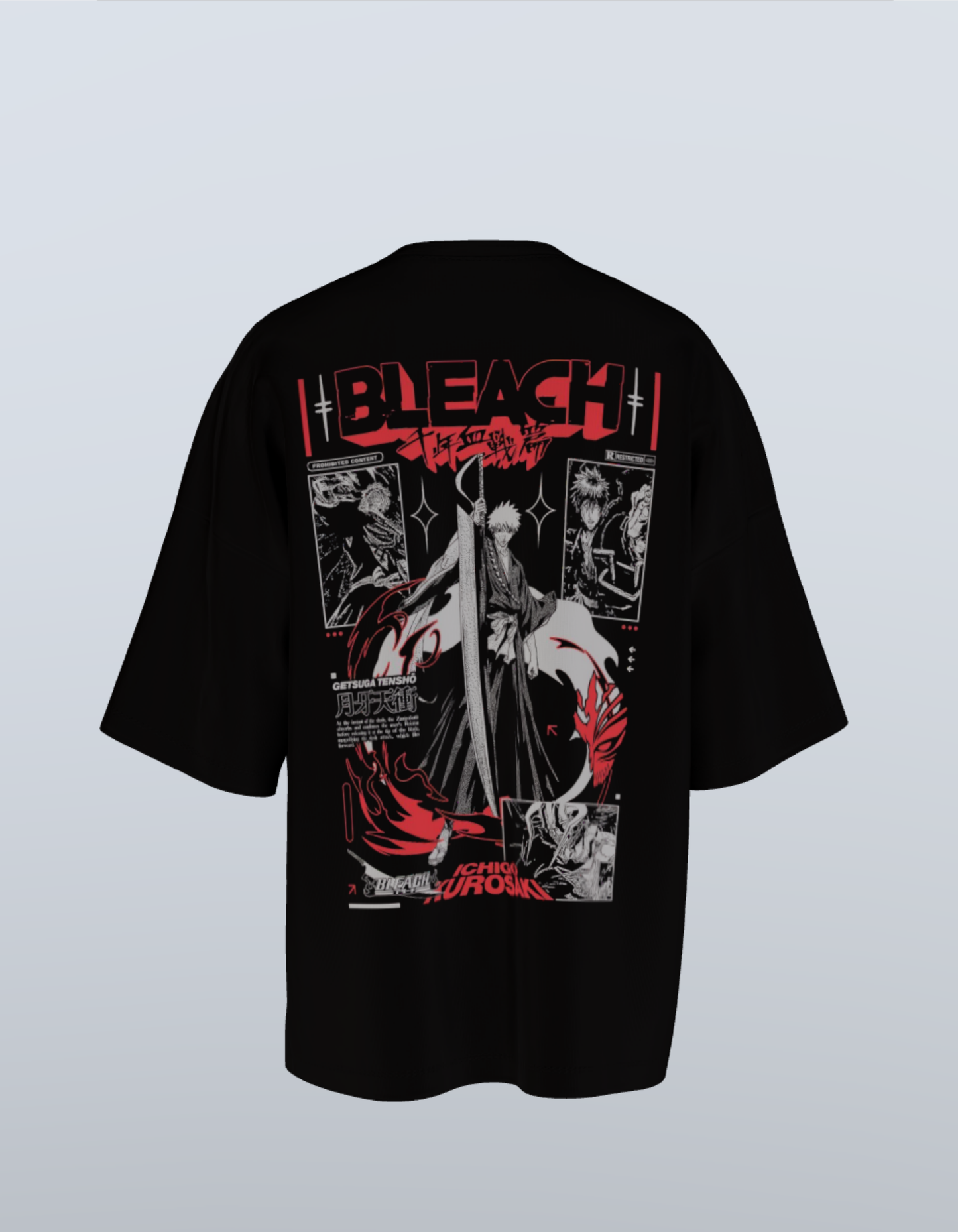 Oversized Anime T-Shirt Level 1: Bleach "Ichigo Kurosaki"