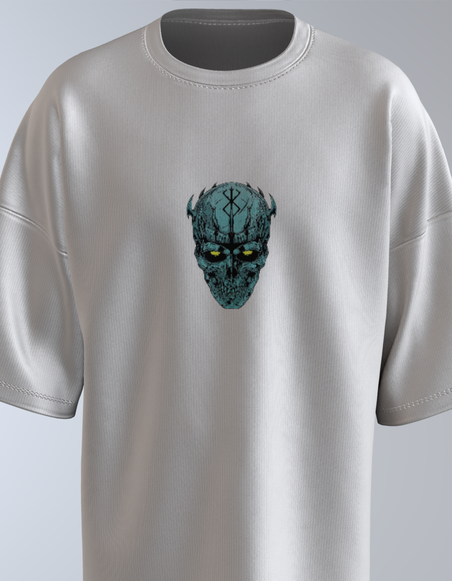 Oversized Anime T-Shirt Level 1 : Beserk White