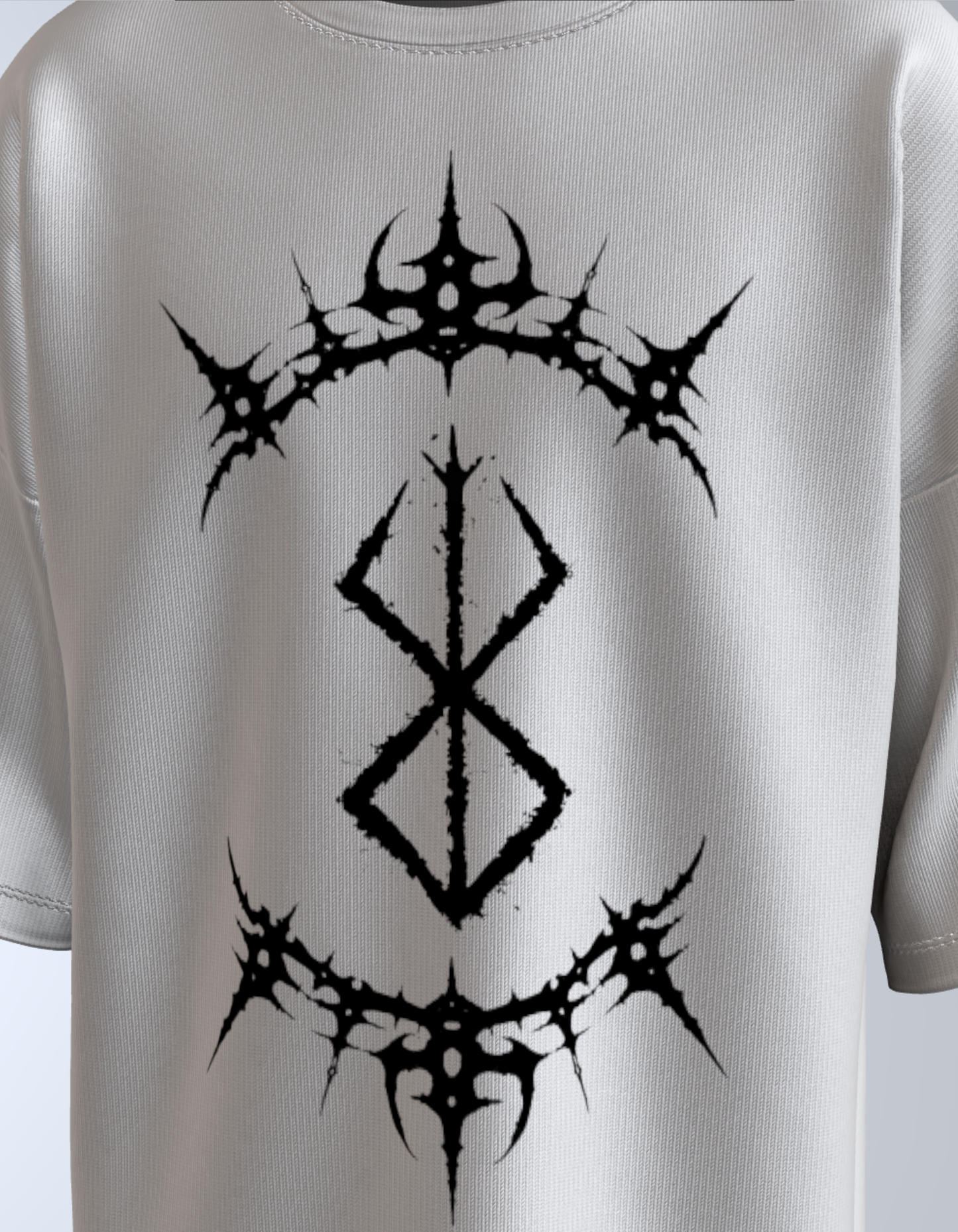 Oversized Anime T-Shirt Level 1 : Berserk "Brand of Sacrifice Crown"