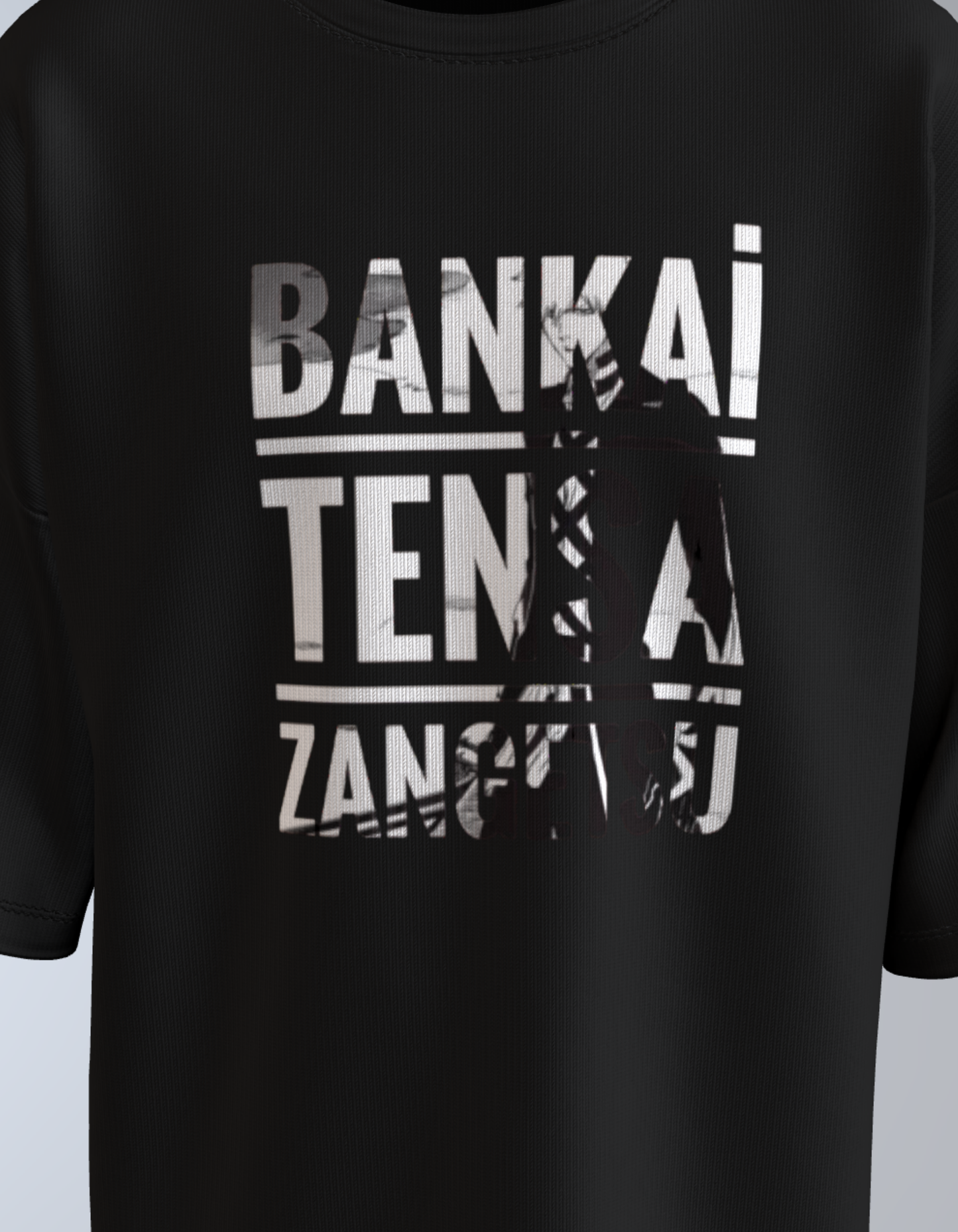 Oversized Anime T-Shirt Level 1 : Bleach "Bankai Tensa Zangetsu"