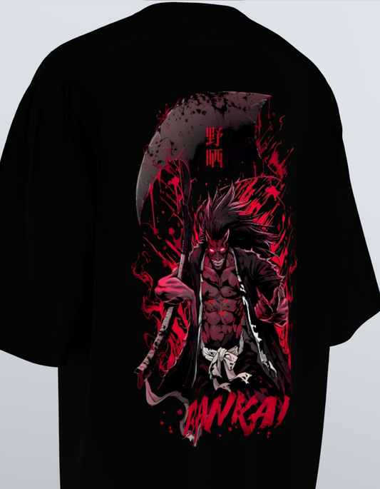 Oversized Anime T-Shirt Level 1 : Kenpachi Bankai