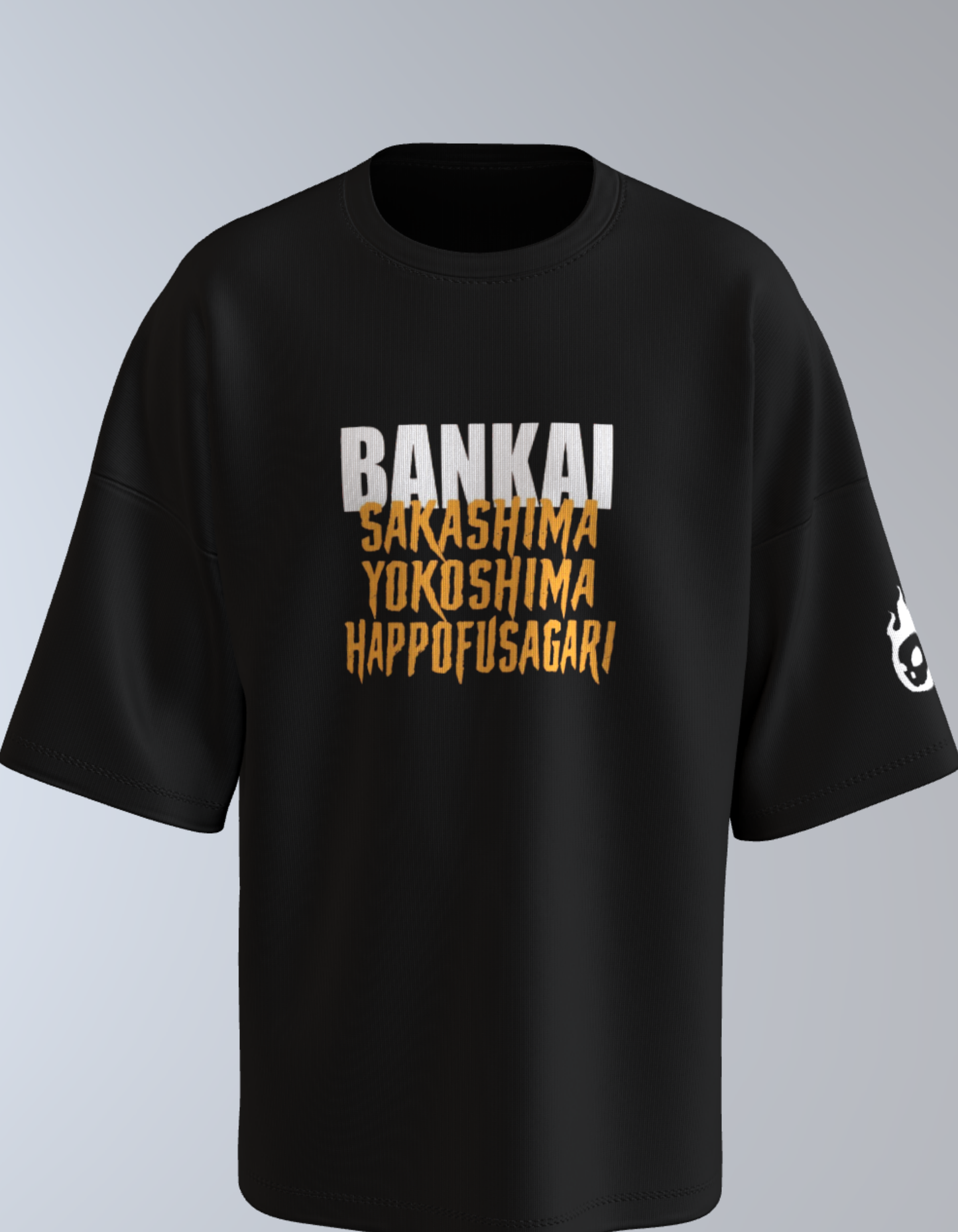 Oversized Anime T-Shirt Level 1 : Bleach "Bankai Sakashima Yokoshima Happofusagari