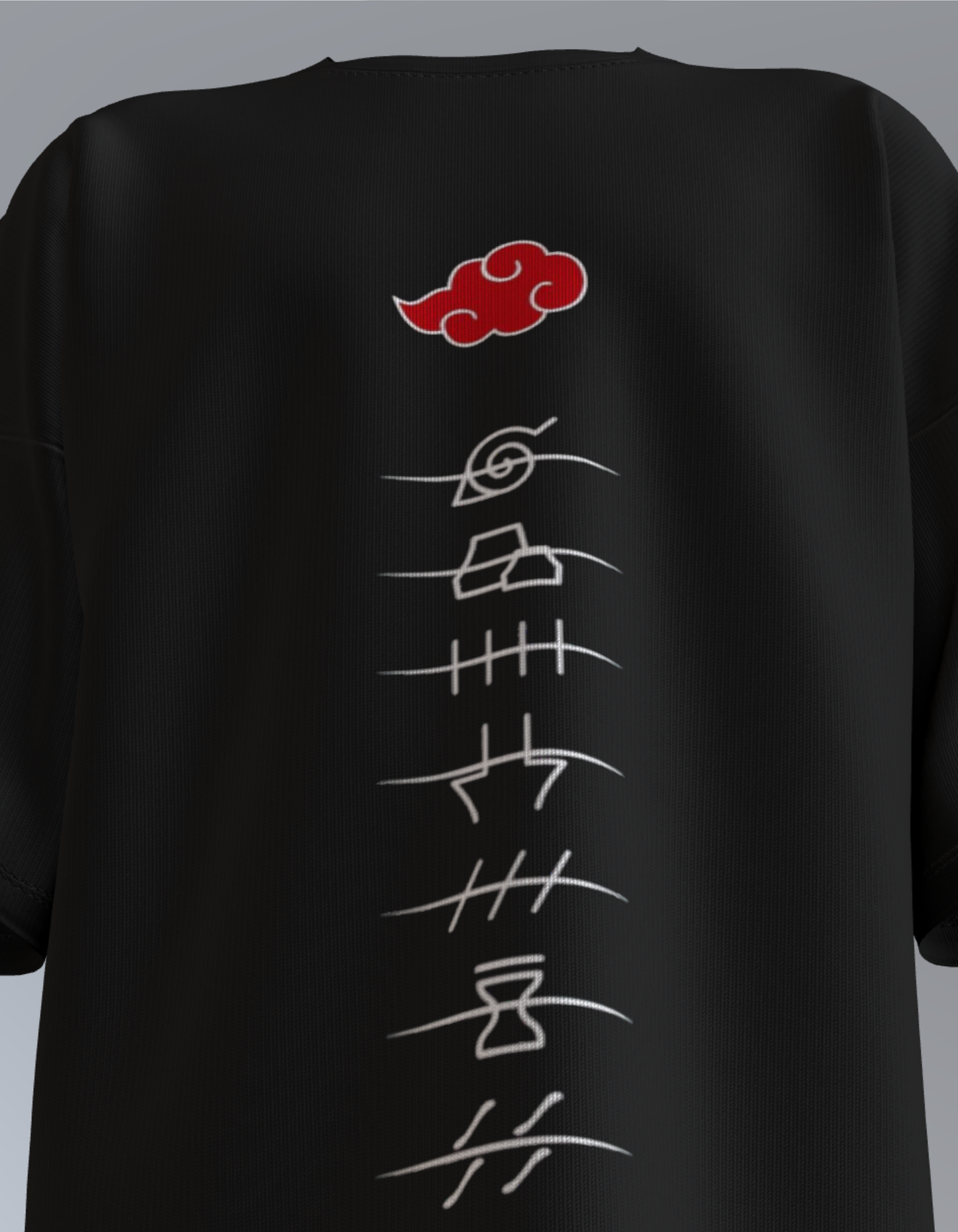 Oversized Anime T-Shirt Level 1 : Akatsuki "Cloud & Members"