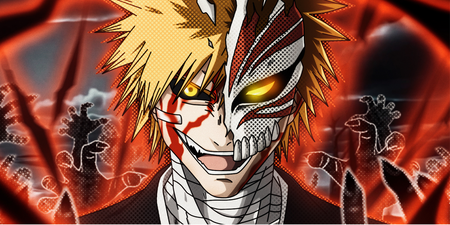 Extra Large Mouse Pad - Bleach Ichigo Hollow