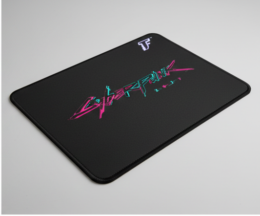 TECHFEST MOUSEPAD - PREMIUM STITCHED - CYBER BLACK