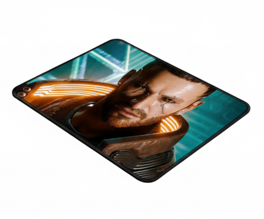 TECHFEST MOUSEPAD - PREMIUM STITCHED - CYBER PUNK