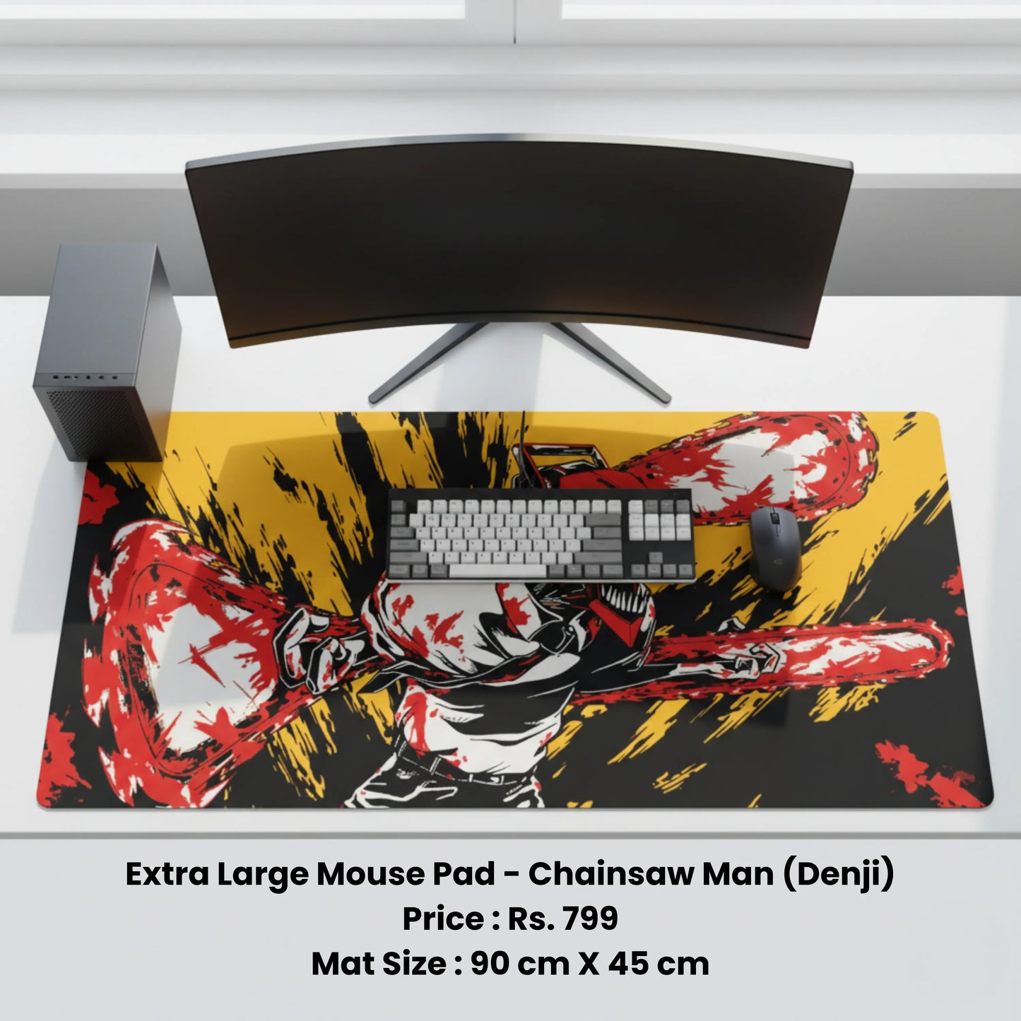 Chainsaw Man (Denji) - Extra Large Mouse Pad