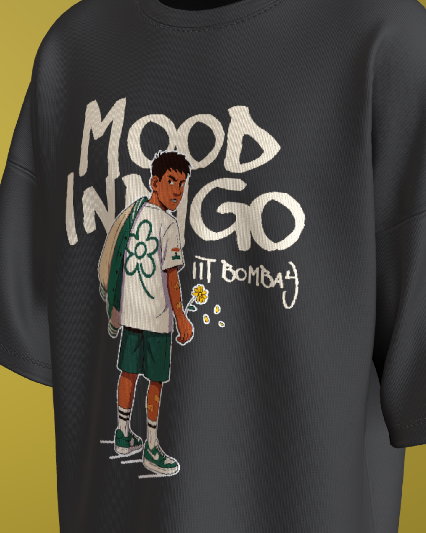 MOOD INDIGO - PREMIUM 240 GSM OVERSIZE - FULL FRONT