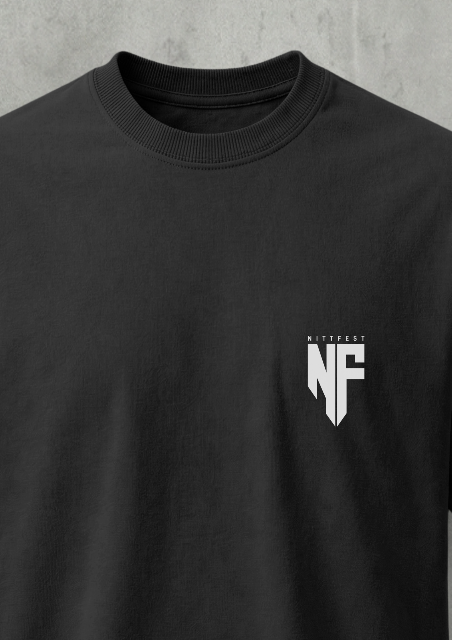 NIT TRICHY - MINIMILISTIC SPIDY - PREMIUM 210 GSM REG FIT T-SHIRT - BLACK