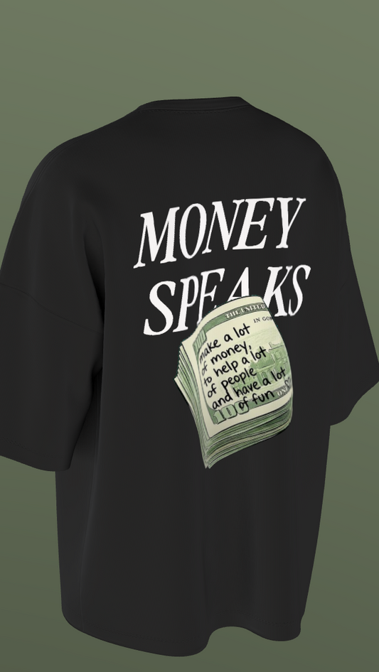 NIT ROURKELA - PREMIUM OZ 220 GSM OFF BLACK - MONEY SPEAKS