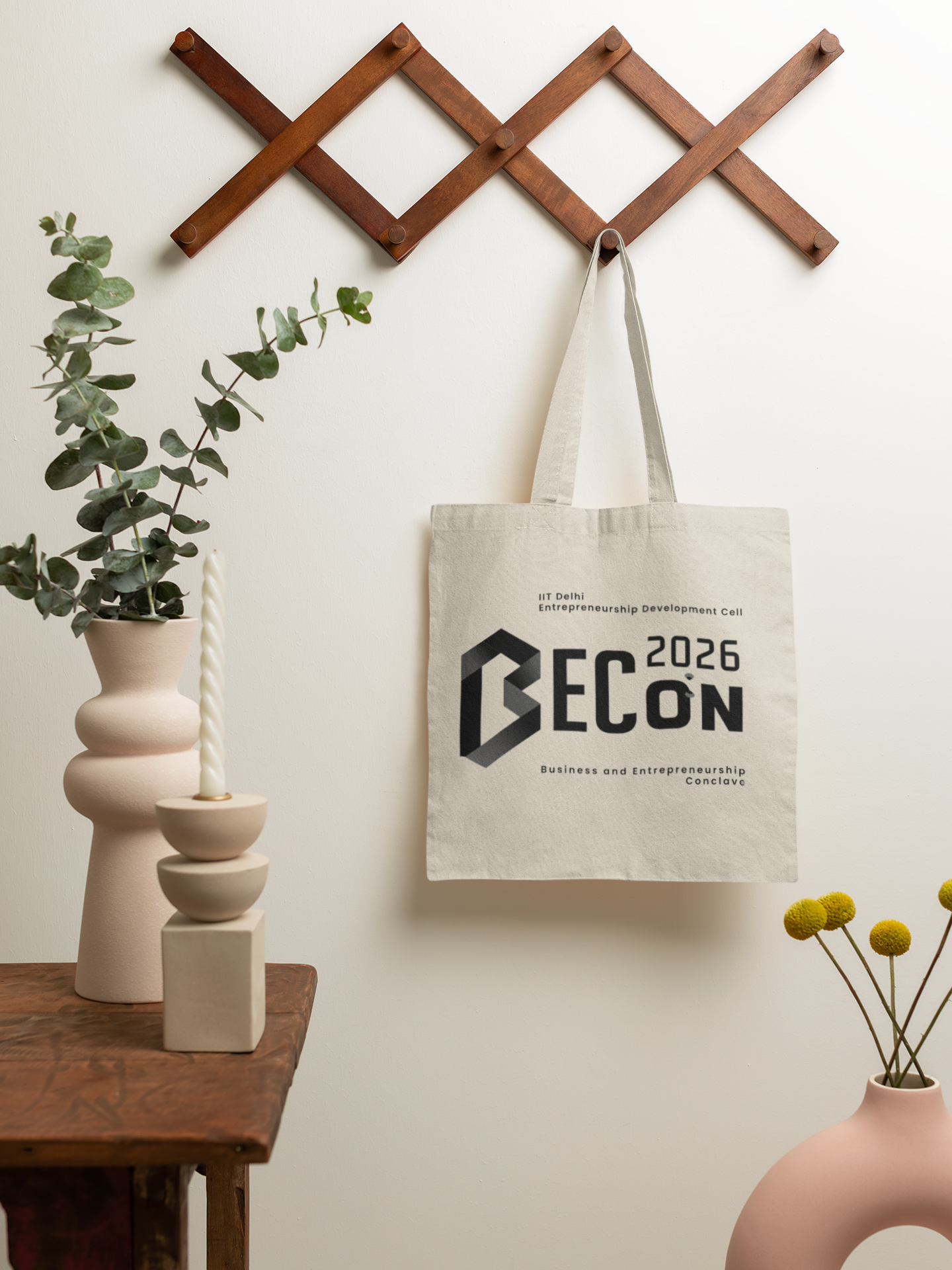 IIT DELHI - BECON - PREMIUM TOTE BAG