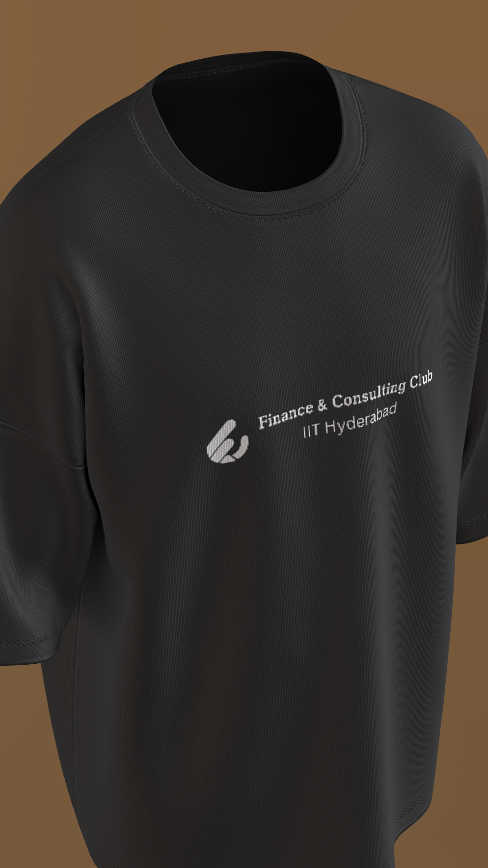 IIT HYDERABAD - BUILD YOUR EMPIRE - PREMIUM 210 GSM OVERSIZE T-SHIRT