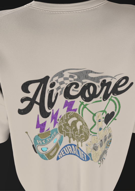 NIT SIKKIM - OFF WHITE CORE - PREMIUM 240 GSM OVERSIZE T-SHIRT