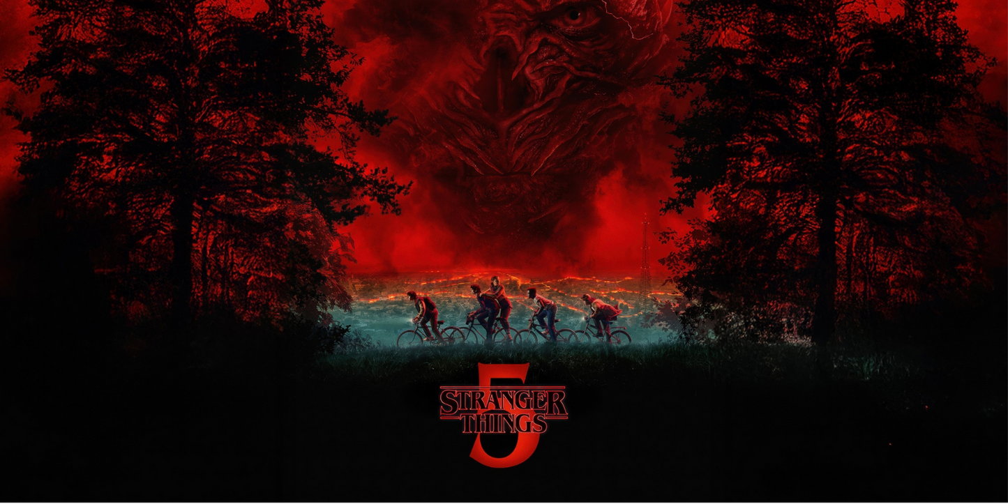 Extra Large Mouse Pad - Stranger Things