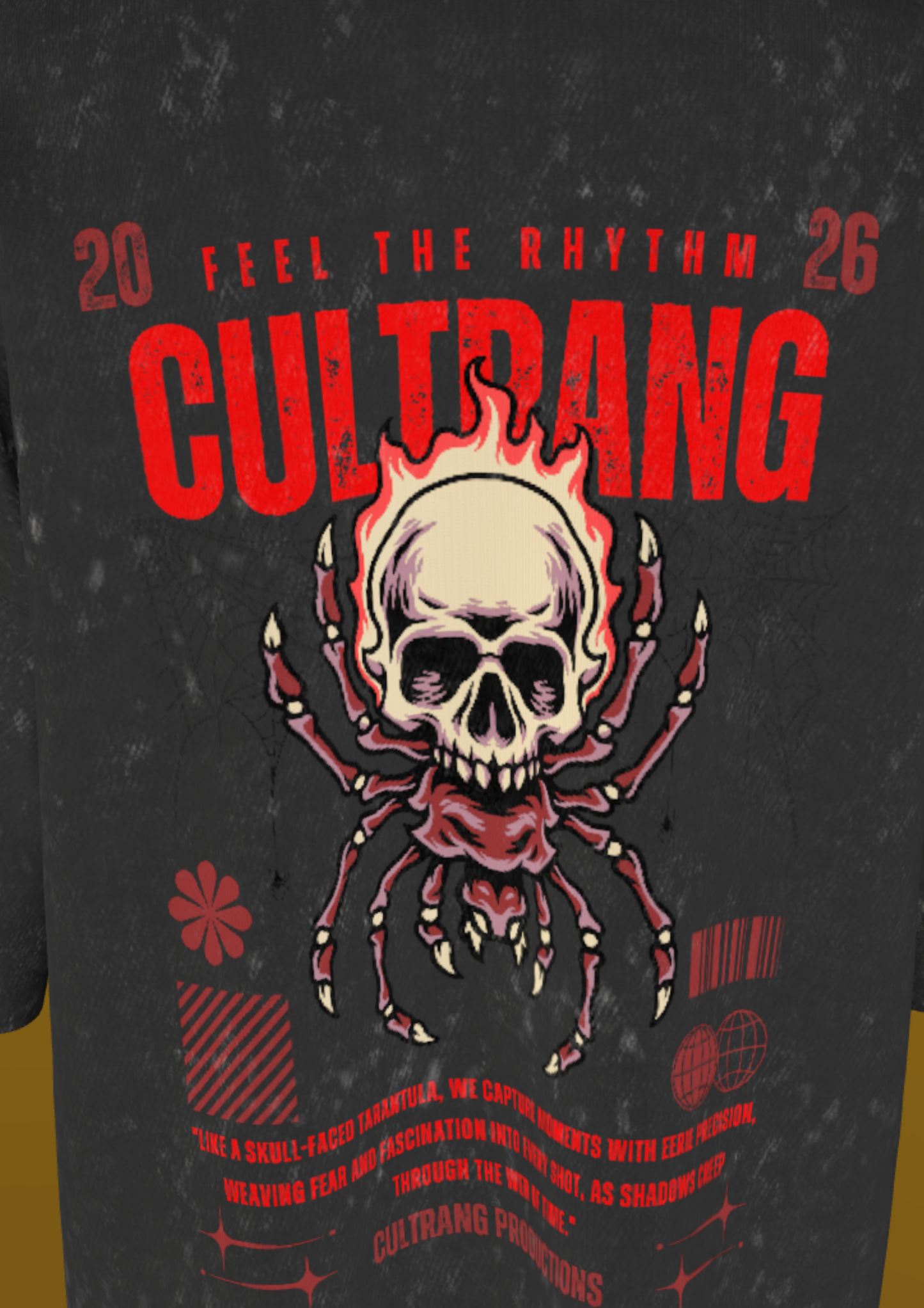 IIT GOA - CULTRANG - BLACK WEB - ACID WASH