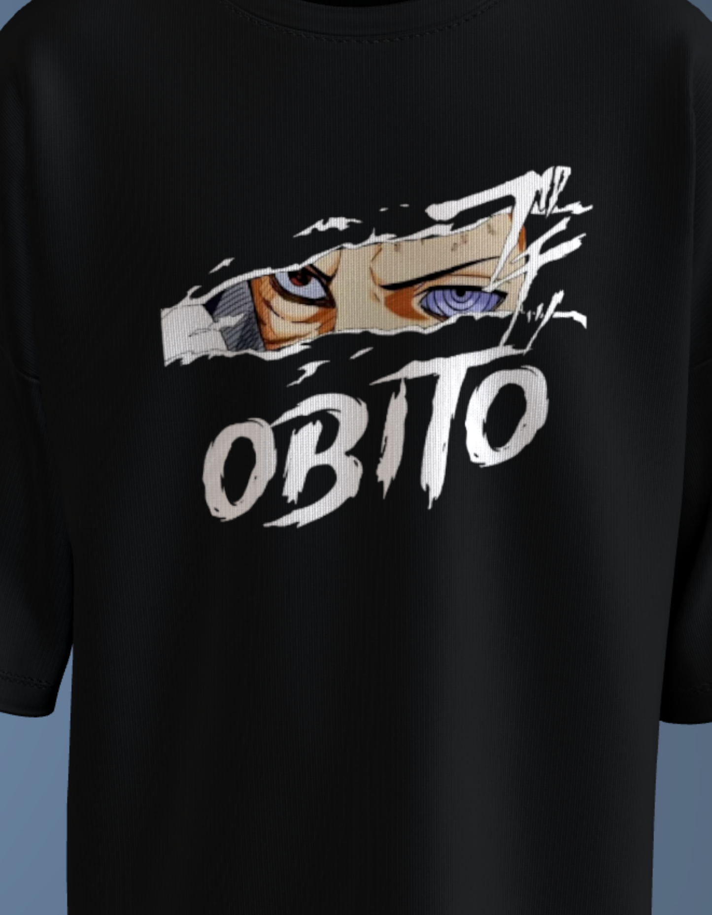 Oversized Anime T-Shirt Level 1: Obito "Eyes"