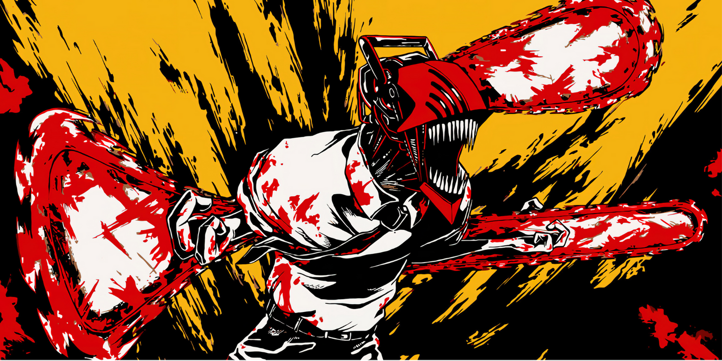 Extra Large Mouse Pad - Chainsaw Man (Denji)