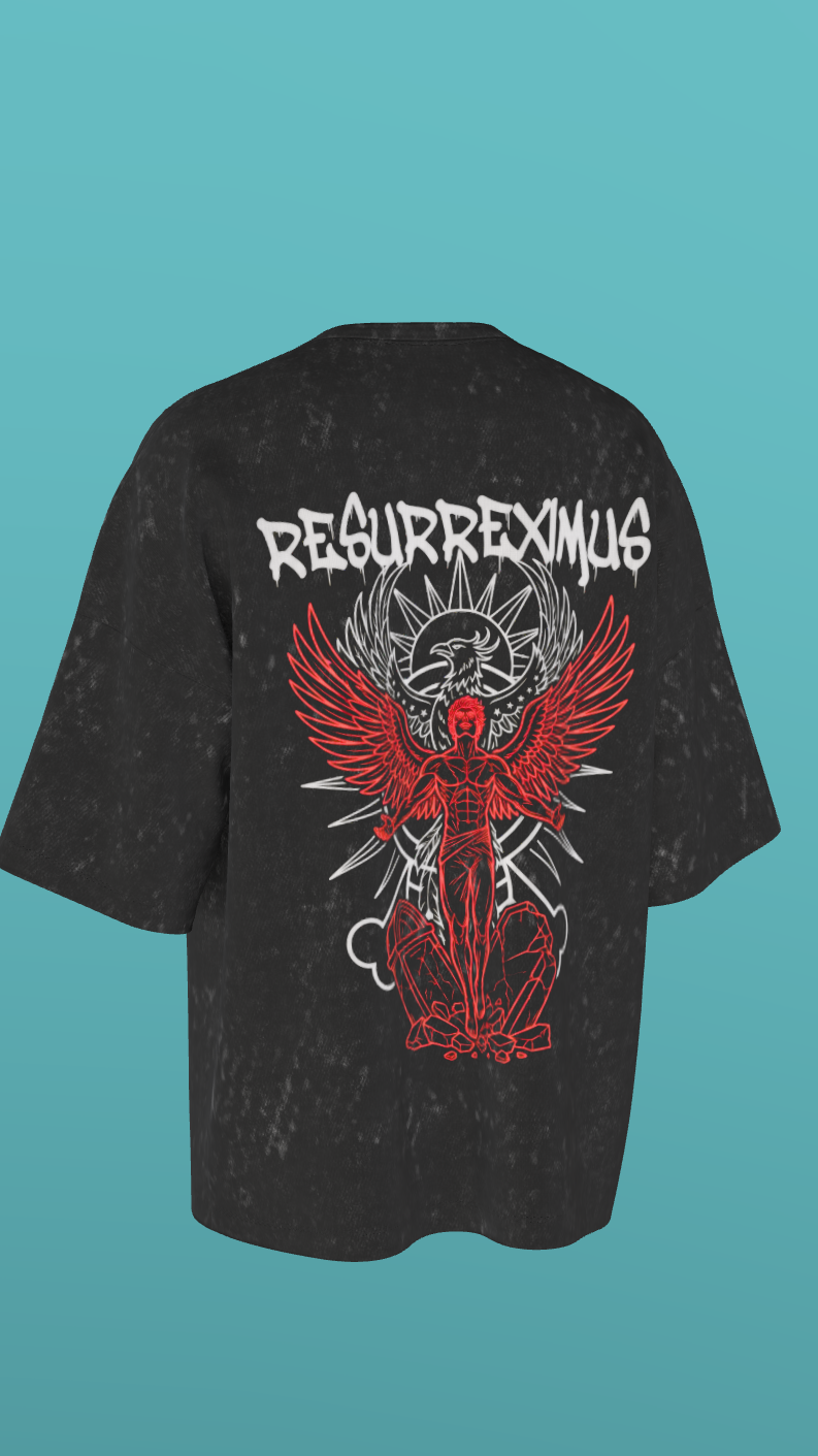 NIT KURUKSHETRA - PREMIUM 240 GSM OVERSIZE T-SHIRT - ACID WASH