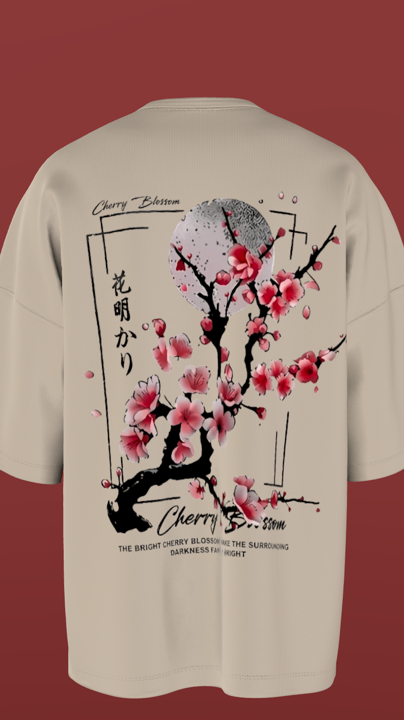 NIT AP - PREMIUM OZ 250 GSM OFF WHITE - CHERRY BLOSSOM
