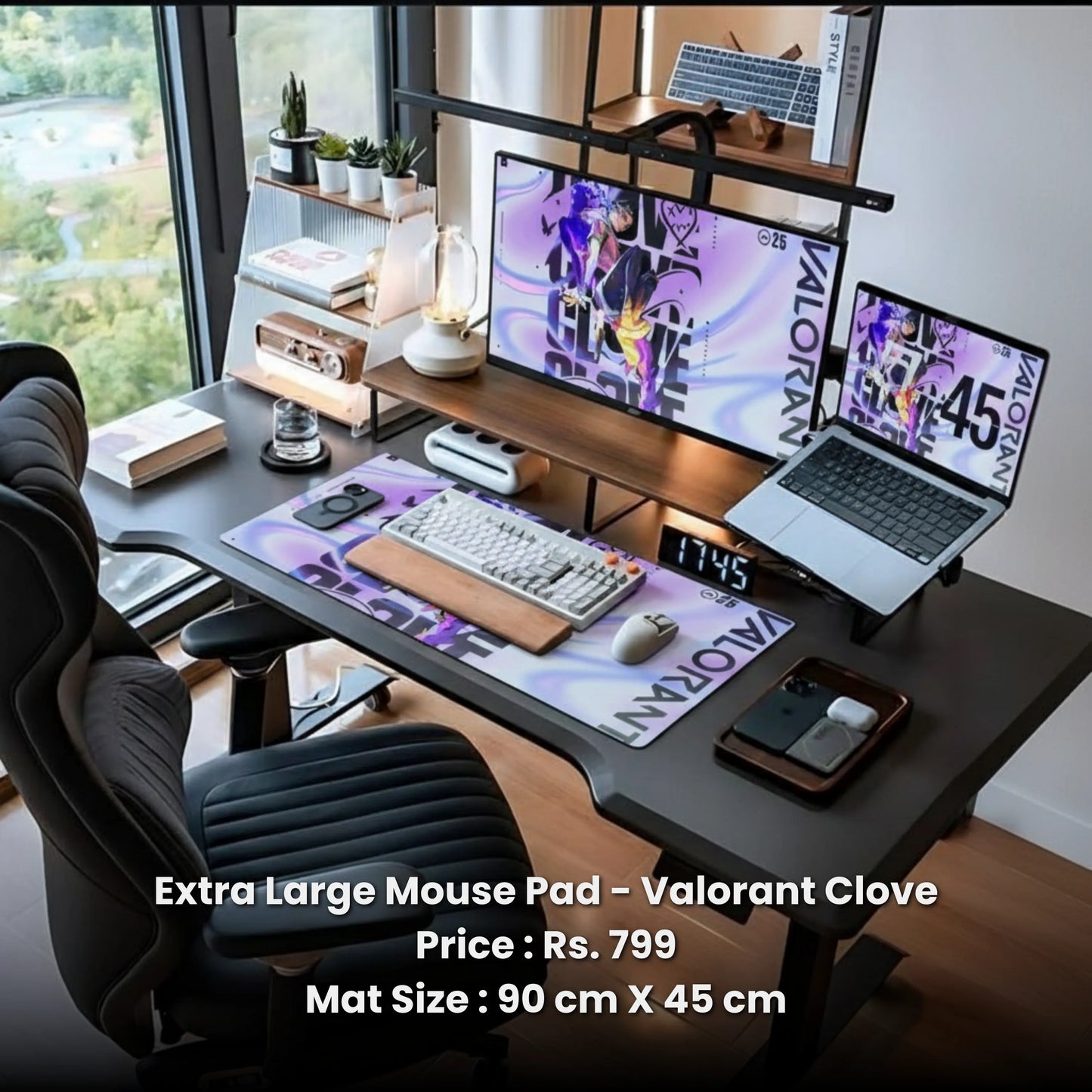 Valorant Clove Extra Large Mouse Pad