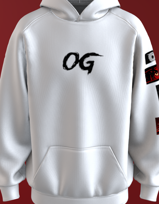 Ojas Gambhera Classic White Hoodie