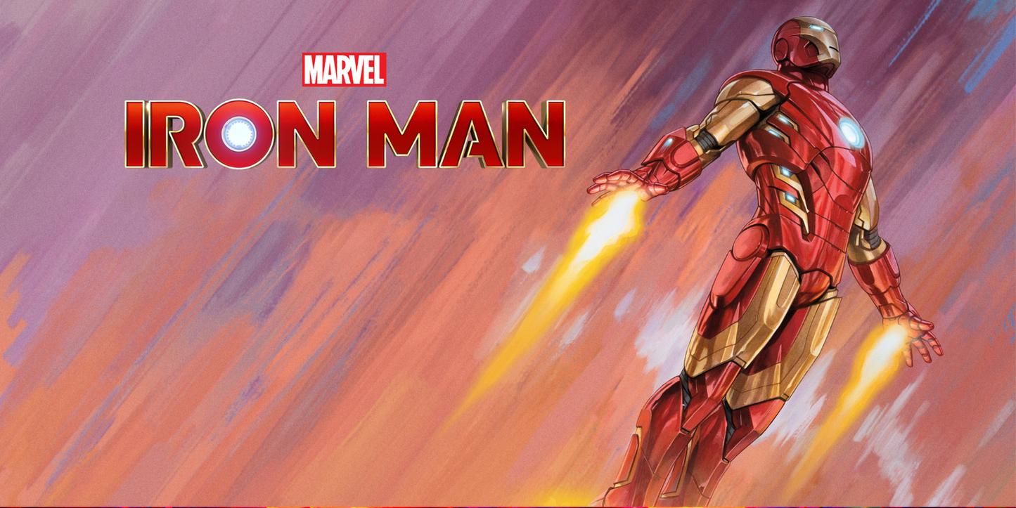 Extra Large Mouse Pad -Iron Man on Air