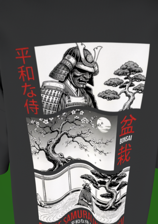 ANANTA - BLACK SAMURAI - PREMIUM 240 GSM OVERSIZE T-SHIRT