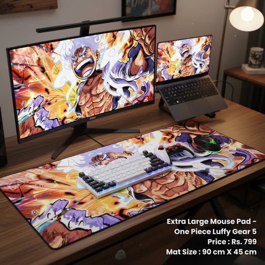 One Piece Luffy Gear 5 - Extra Large Mouse Pad