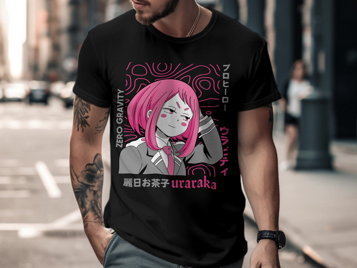 Classic Anime Series T-Shirts - My Hero Academia - Zero Gravity