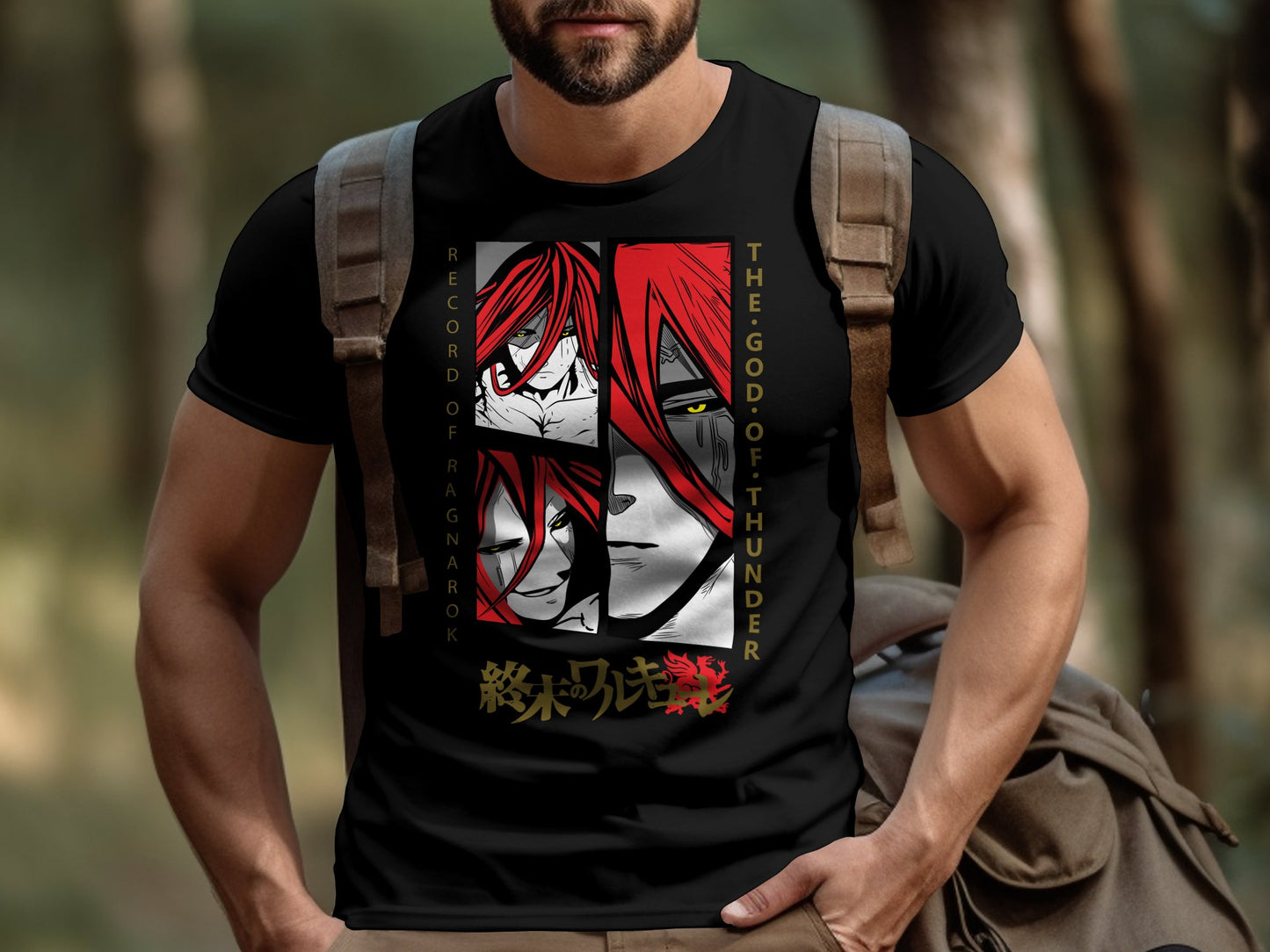 Classic Anime Series T-Shirts - Record of Ragnarok - Thor