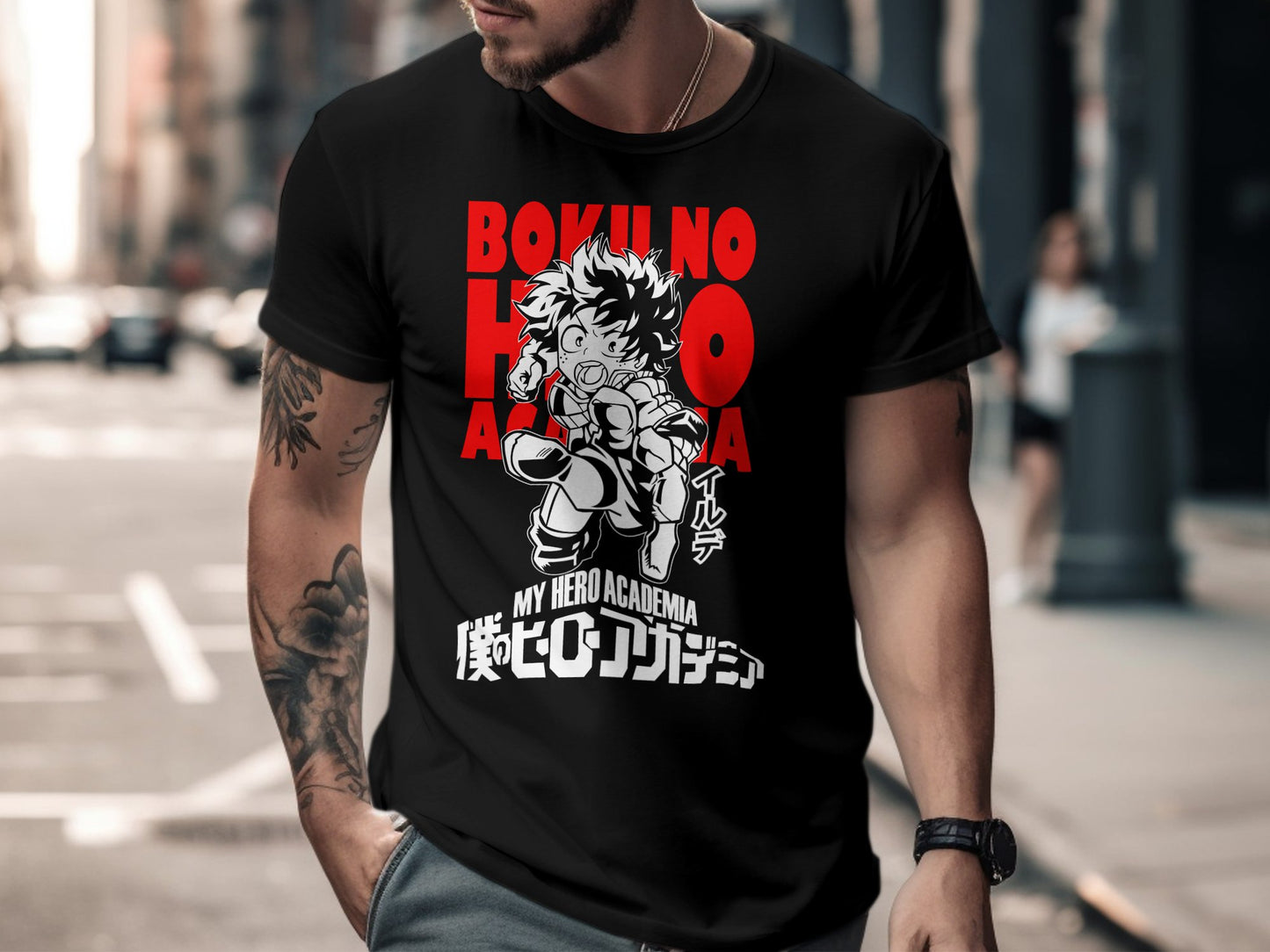 Classic Anime Series T-Shirts - My Hero Academia - Deku