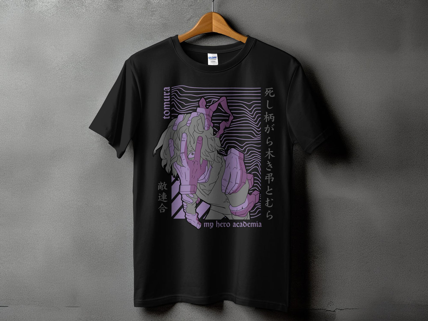 Classic Anime Series T-Shirts - My Hero Academia - Tomura