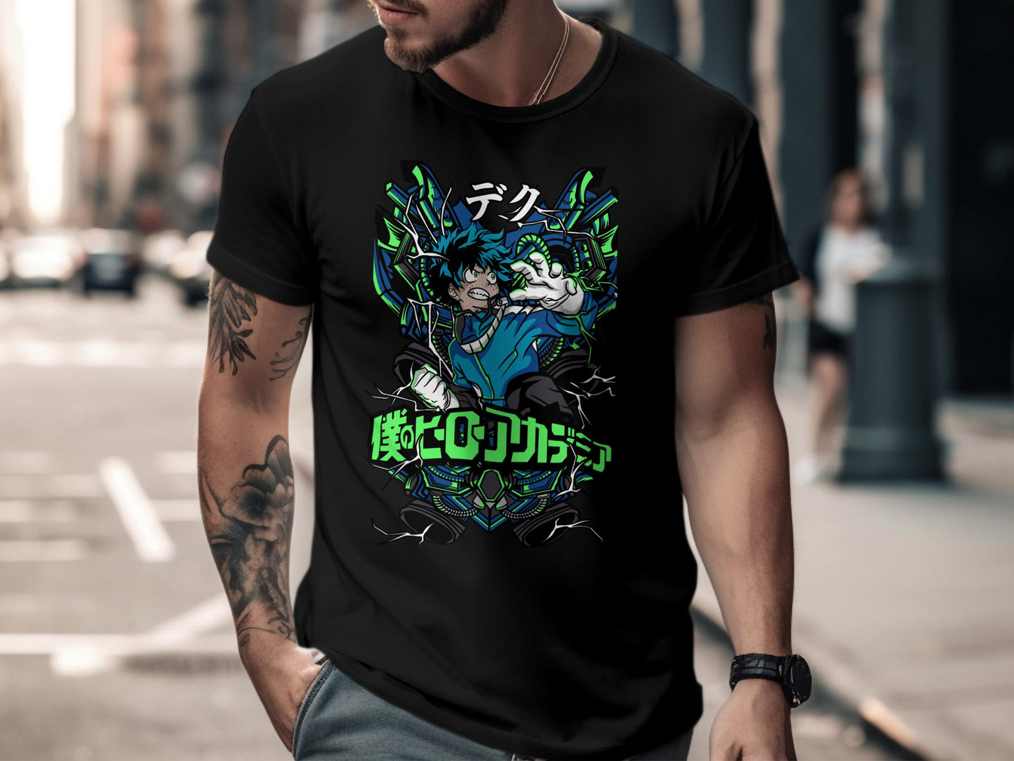 Classic Anime Series T-Shirts - My Hero Academia - Deku