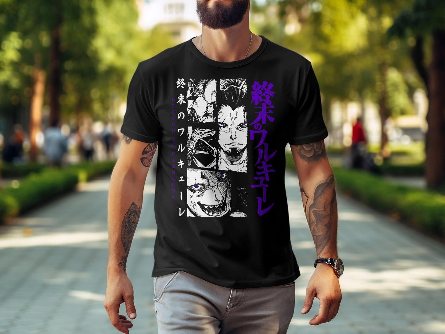 Classic Anime Series T-Shirts - Record of Ragnarok - Lubu