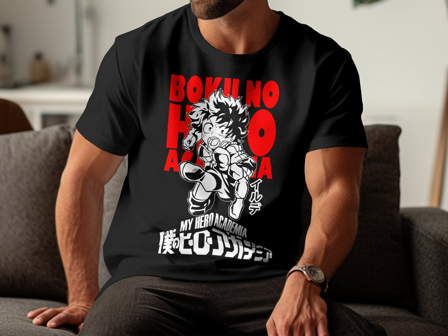 Classic Anime Series T-Shirts - My Hero Academia - Deku