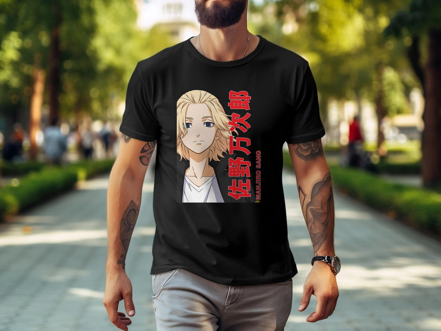 Classic Anime Series T-Shirts - Tokyo Revengers - Manjiro