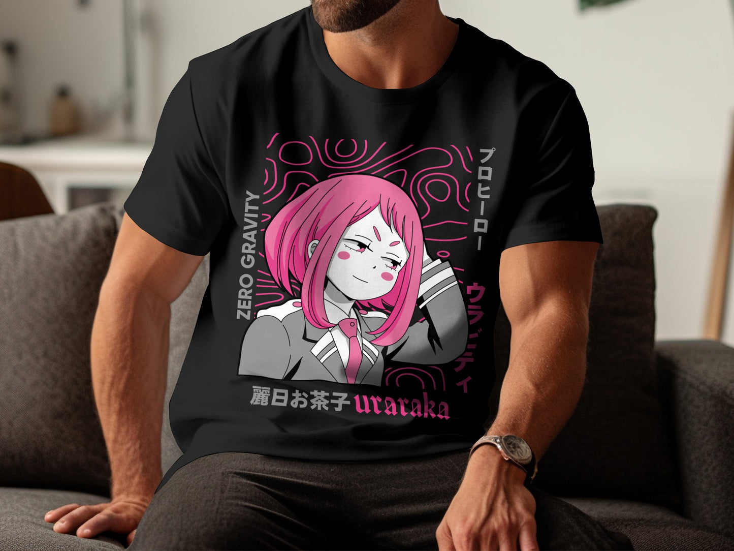 Classic Anime Series T-Shirts - My Hero Academia - Zero Gravity