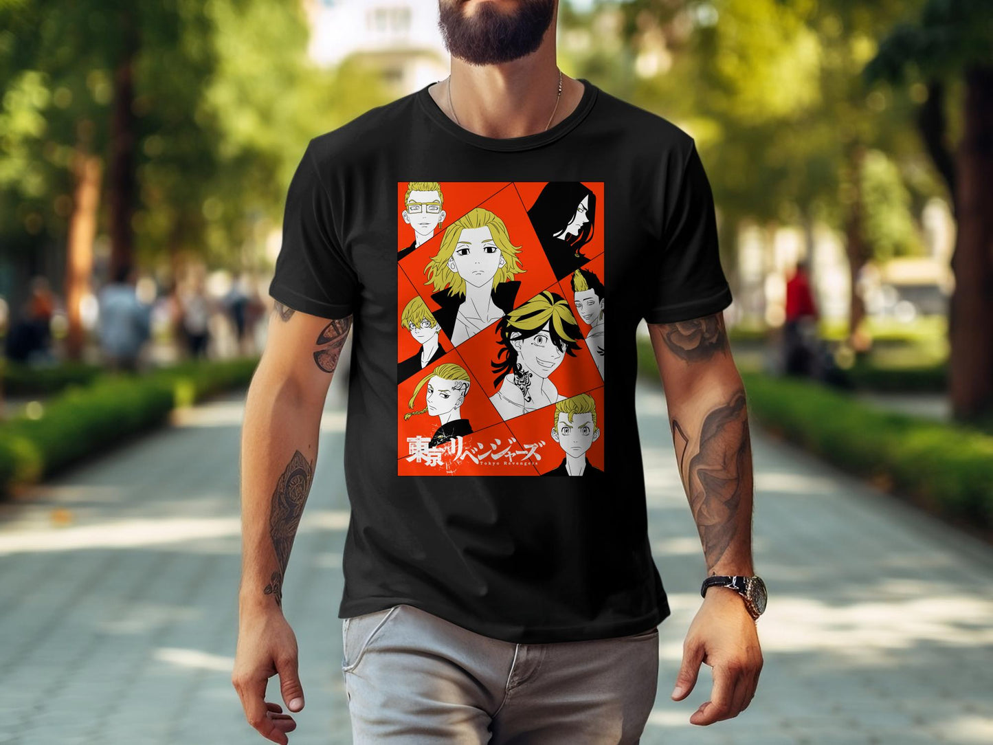 Classic Anime Series T-Shirts - Tokyo Revengers - The Gang