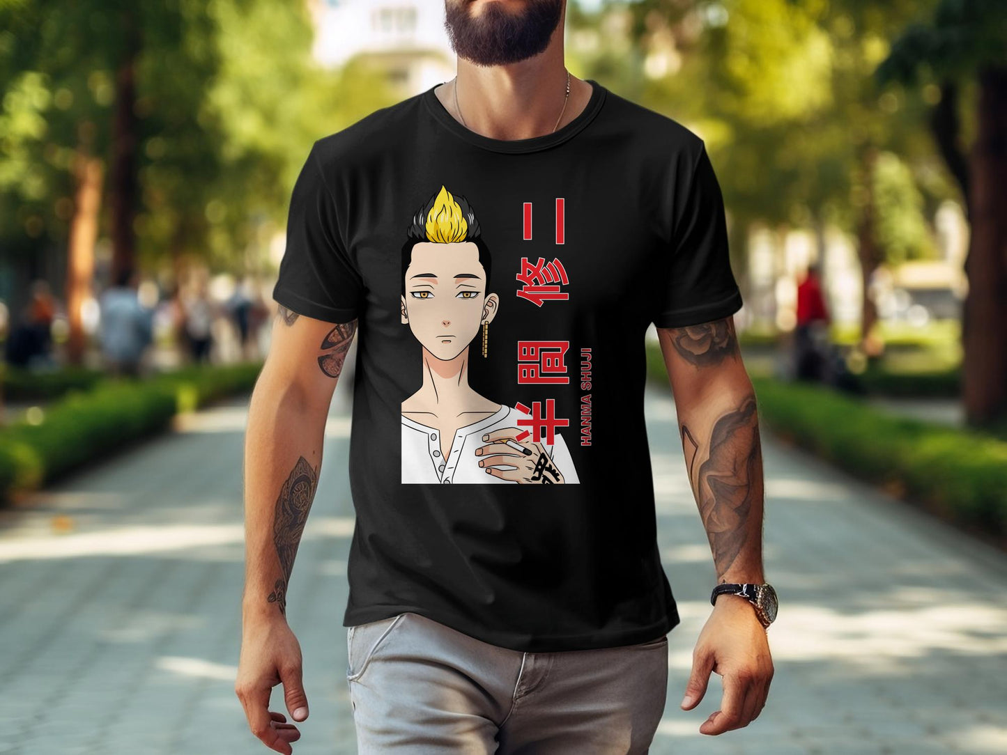 Classic Anime Series T-Shirts - Tokyo Revengers - Hanma