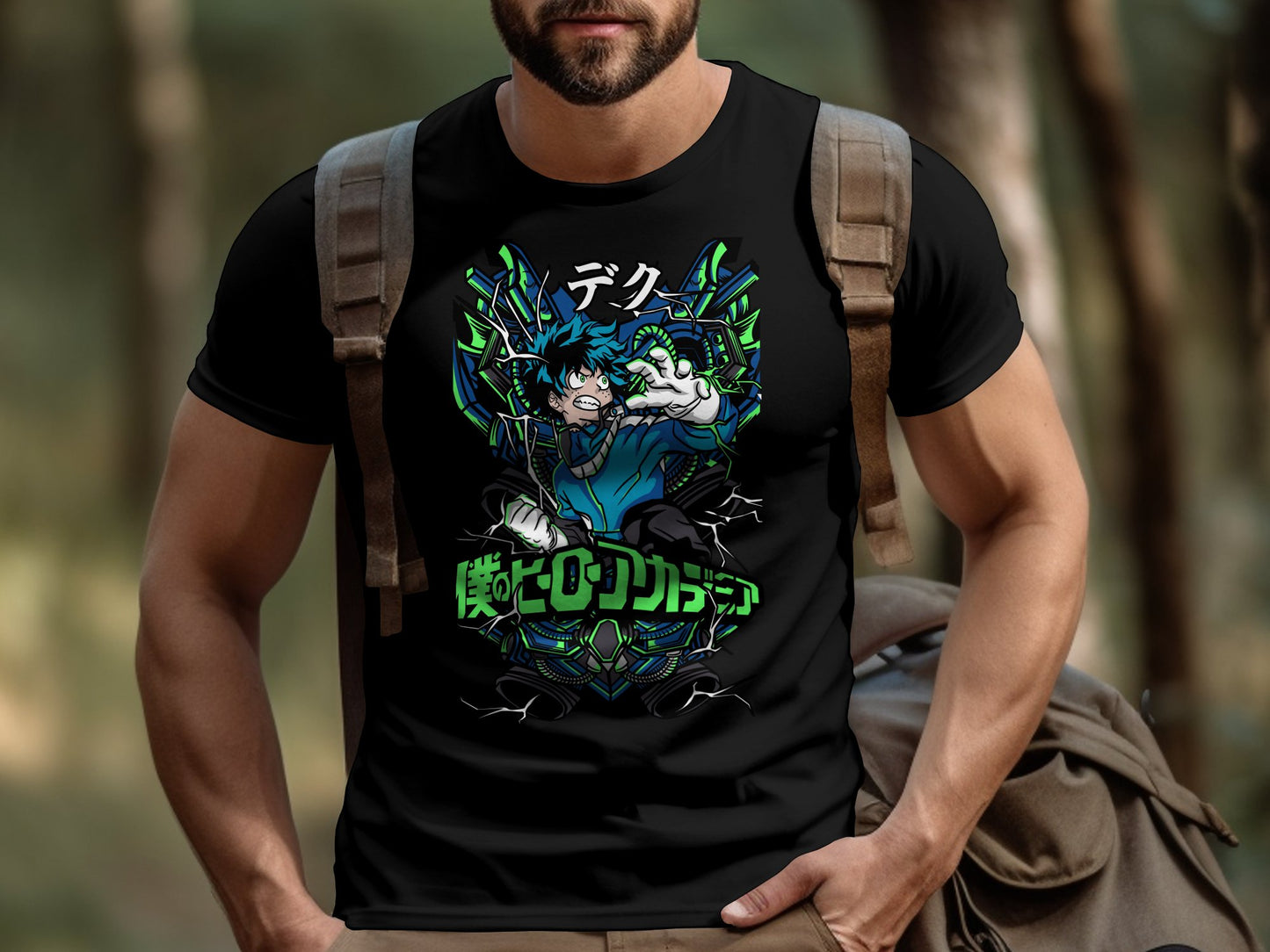 Classic Anime Series T-Shirts - My Hero Academia - Deku