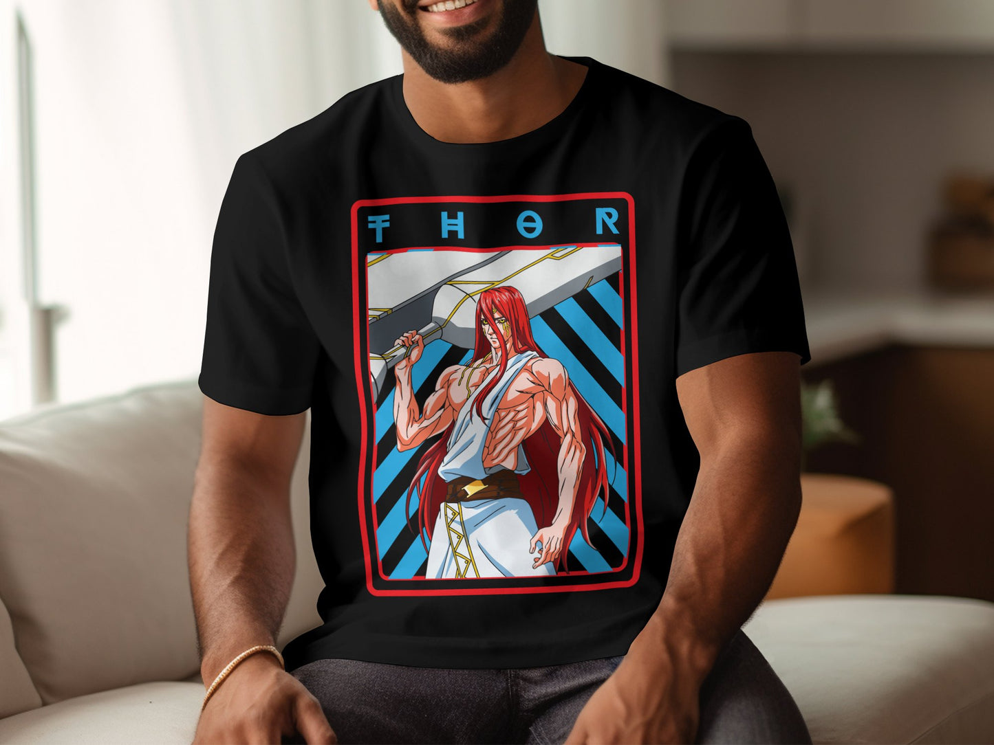 Classic Anime Series T-Shirts - Record of Ragnarok - Thor