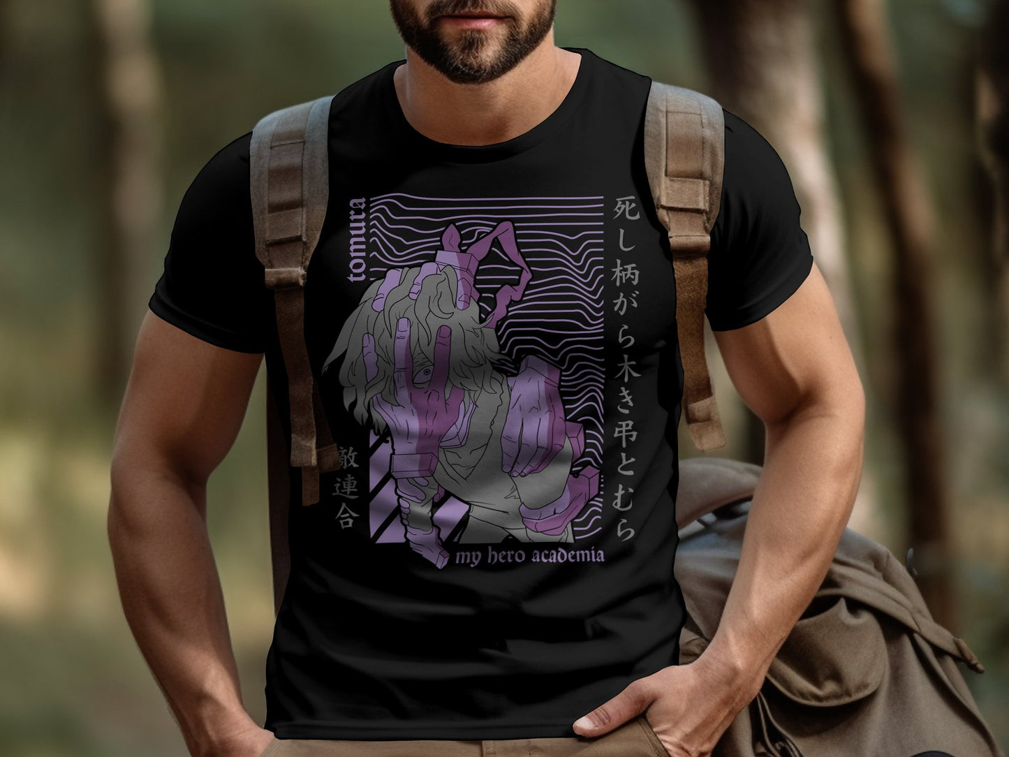Classic Anime Series T-Shirts - My Hero Academia - Tomura