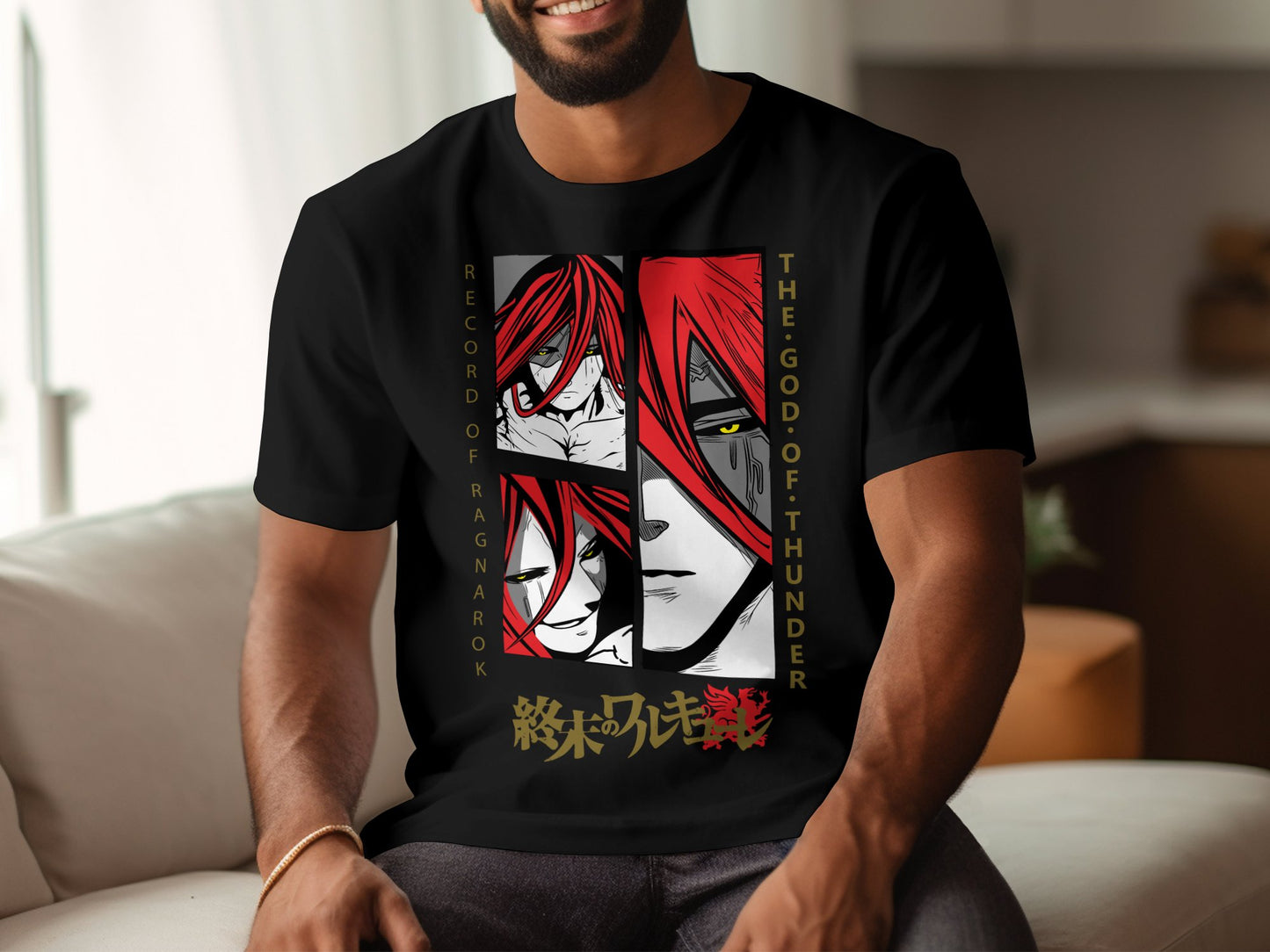 Classic Anime Series T-Shirts - Record of Ragnarok - Thor